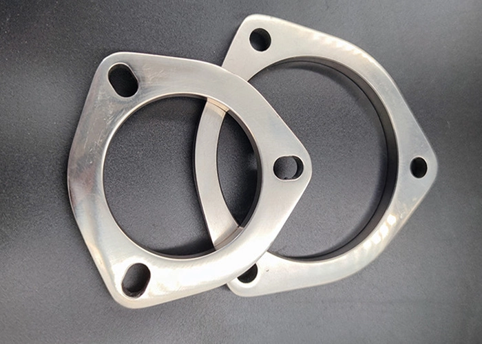 3 bolt titanium exhaust flange 3 bolt titanium exhaust flange